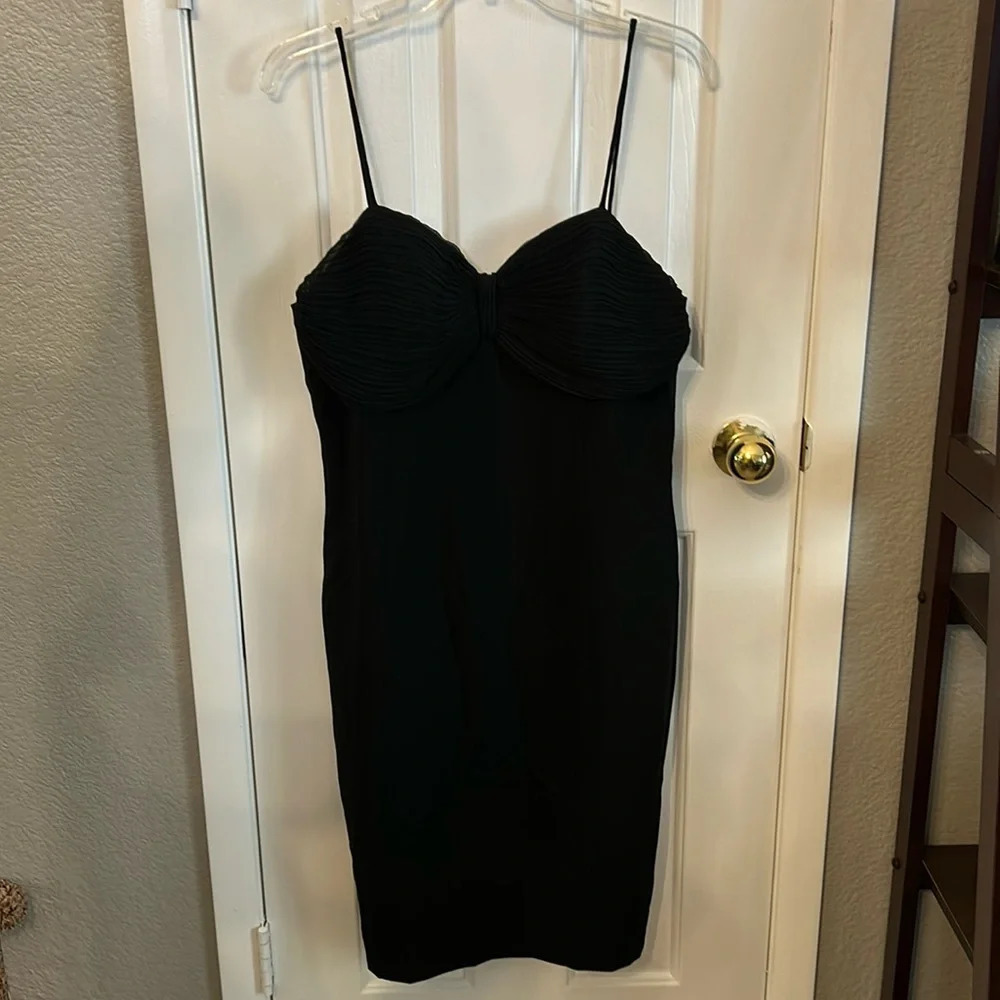 Morton Myles for the Warrens Women’s (12) Black cocktail wedding vintage dress